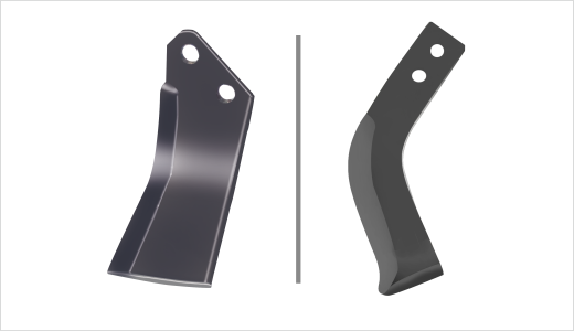 Available with L & C type boron steel blades